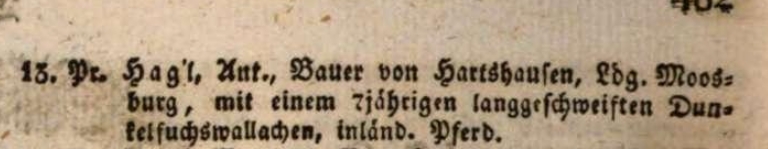 Klicken Sie zuerst in den Kreismittelpunkt, dann an irgendeiner Stelle auf den Kreis selbst.