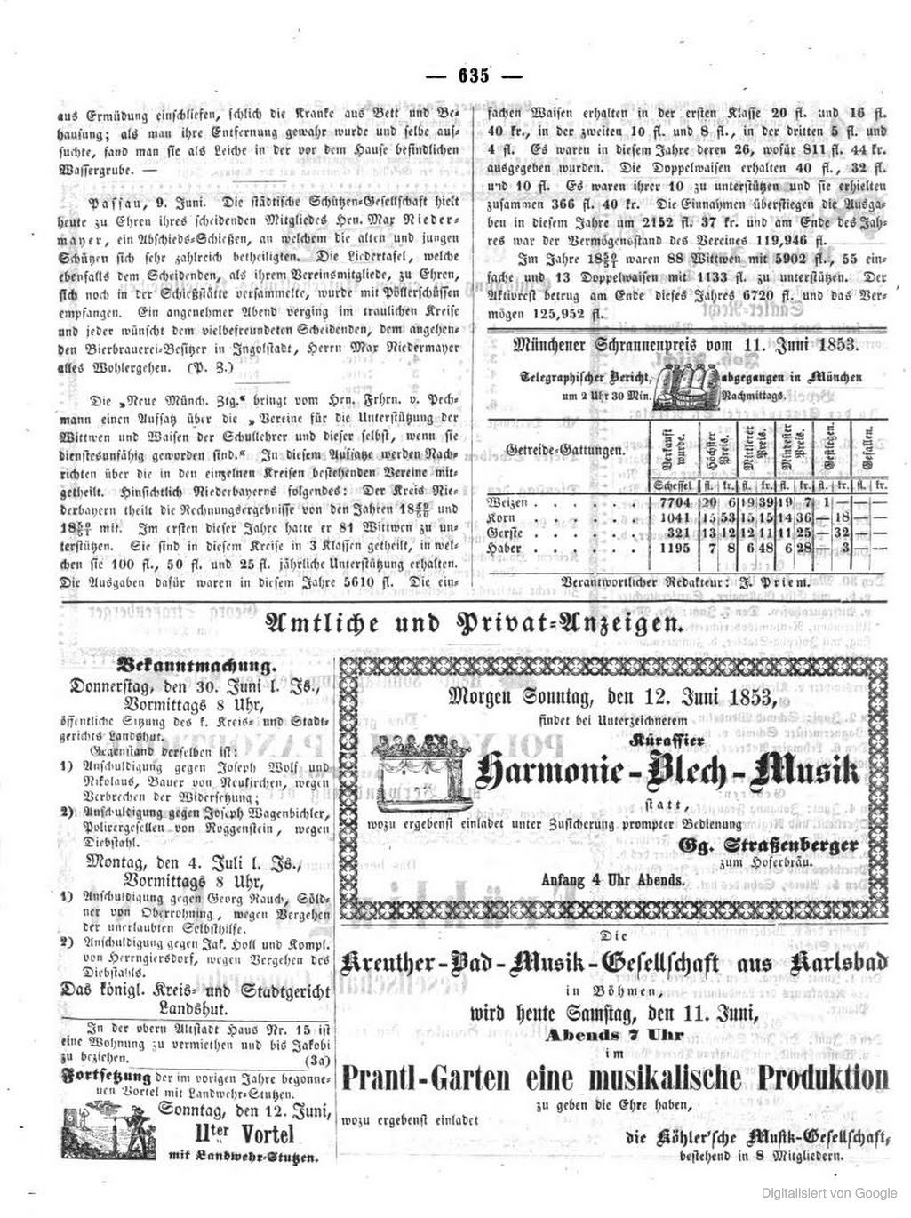 Klicken Sie zuerst in den Kreismittelpunkt, dann an irgendeiner Stelle auf den Kreis selbst.