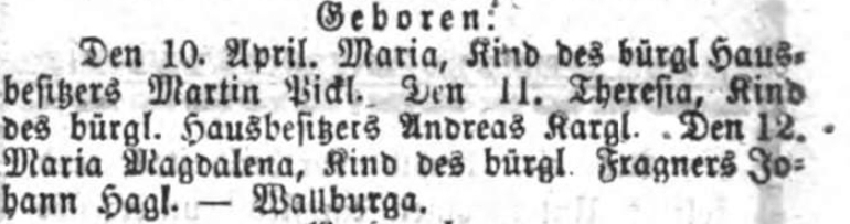 Klicken Sie zuerst in den Kreismittelpunkt, dann an irgendeiner Stelle auf den Kreis selbst.