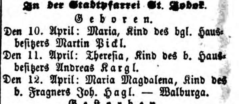 Klicken Sie zuerst in den Kreismittelpunkt, dann an irgendeiner Stelle auf den Kreis selbst.