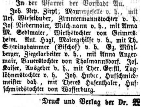 Klicken Sie zuerst in den Kreismittelpunkt, dann an irgendeiner Stelle auf den Kreis selbst.