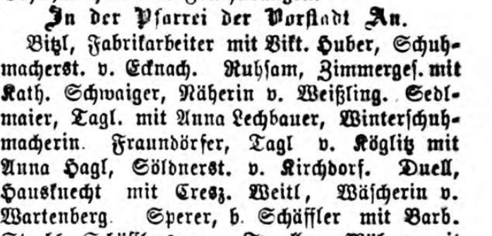Klicken Sie zuerst in den Kreismittelpunkt, dann an irgendeiner Stelle auf den Kreis selbst.