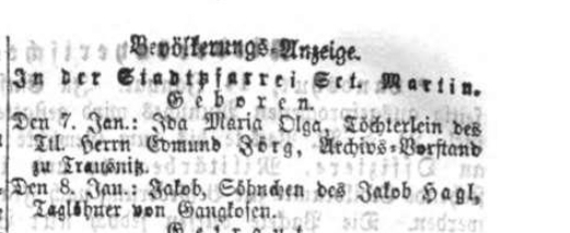 Klicken Sie zuerst in den Kreismittelpunkt, dann an irgendeiner Stelle auf den Kreis selbst.