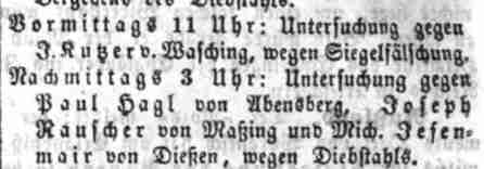 Klicken Sie zuerst in den Kreismittelpunkt, dann an irgendeiner Stelle auf den Kreis selbst.