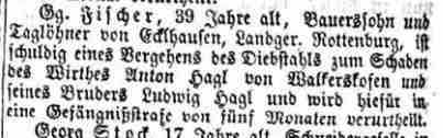 Klicken Sie zuerst in den Kreismittelpunkt, dann an irgendeiner Stelle auf den Kreis selbst.