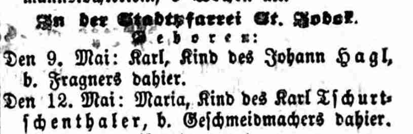 Klicken Sie zuerst in den Kreismittelpunkt, dann an irgendeiner Stelle auf den Kreis selbst.