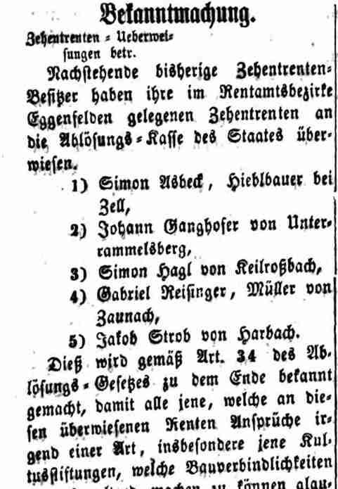 Klicken Sie zuerst in den Kreismittelpunkt, dann an irgendeiner Stelle auf den Kreis selbst.