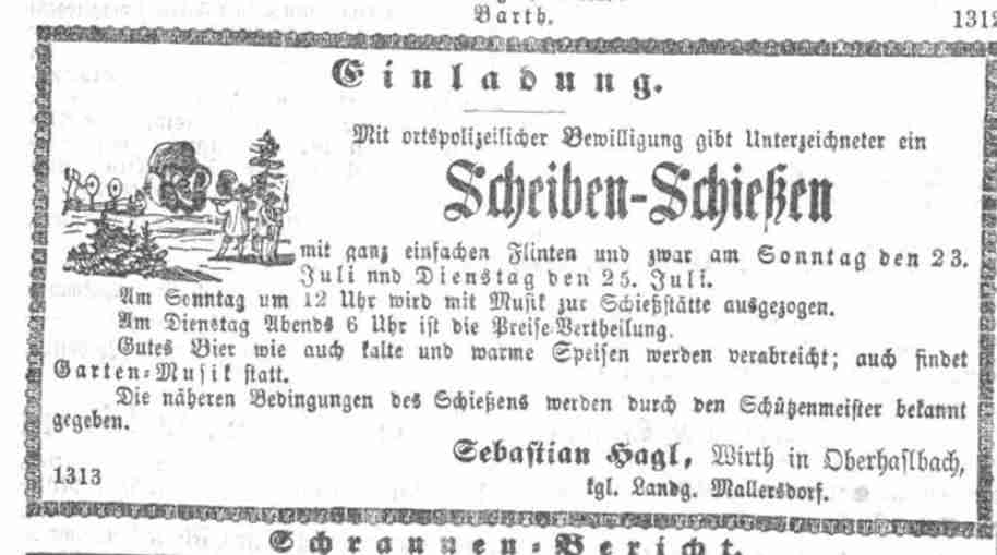 Klicken Sie zuerst in den Kreismittelpunkt, dann an irgendeiner Stelle auf den Kreis selbst.