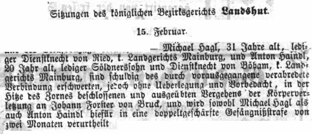 Klicken Sie zuerst in den Kreismittelpunkt, dann an irgendeiner Stelle auf den Kreis selbst.