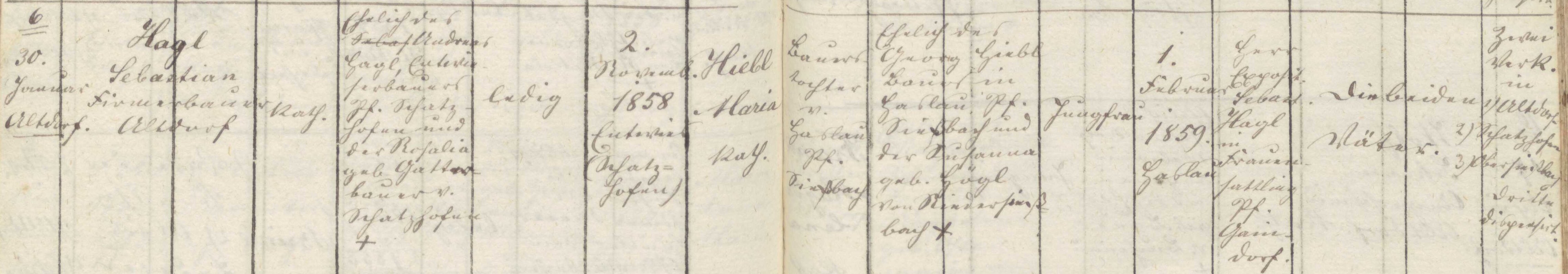 Klicken Sie zuerst in den Kreismittelpunkt, dann an irgendeiner Stelle auf den Kreis selbst.