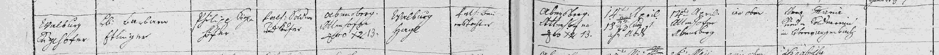 Klicken Sie zuerst in den Kreismittelpunkt, dann an irgendeiner Stelle auf den Kreis selbst.