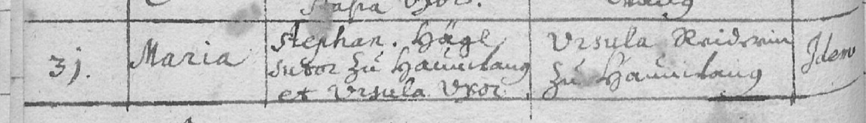 Klicken Sie zuerst in den Kreismittelpunkt, dann an irgendeiner Stelle auf den Kreis selbst.