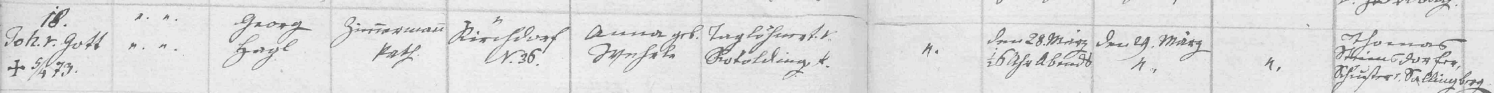 Klicken Sie zuerst in den Kreismittelpunkt, dann an irgendeiner Stelle auf den Kreis selbst.