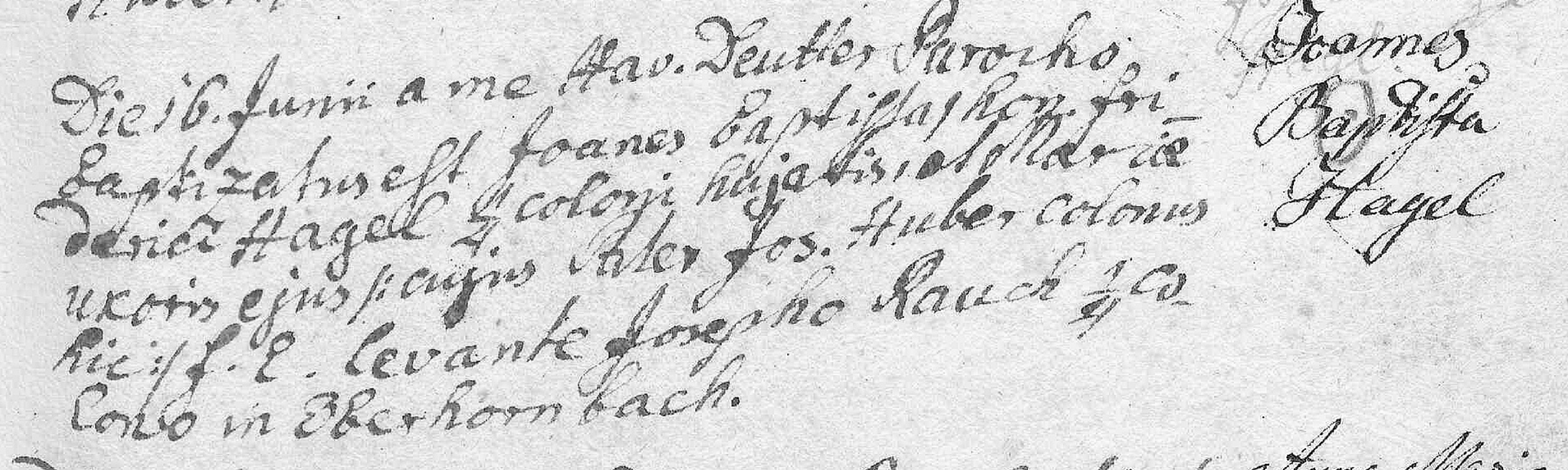 Klicken Sie zuerst in den Kreismittelpunkt, dann an irgendeiner Stelle auf den Kreis selbst.