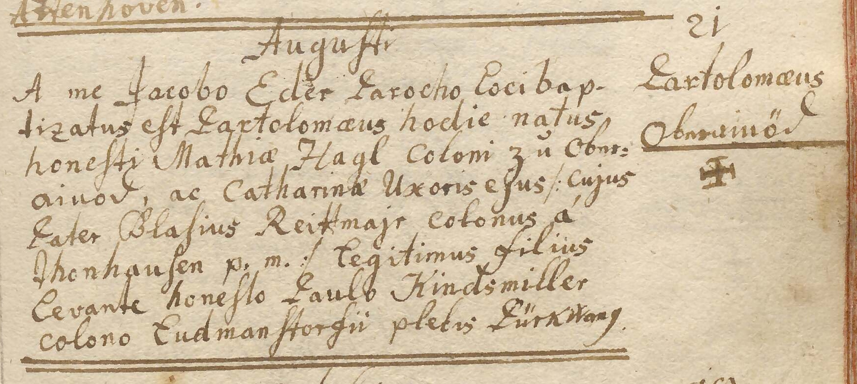 Klicken Sie zuerst in den Kreismittelpunkt, dann an irgendeiner Stelle auf den Kreis selbst.